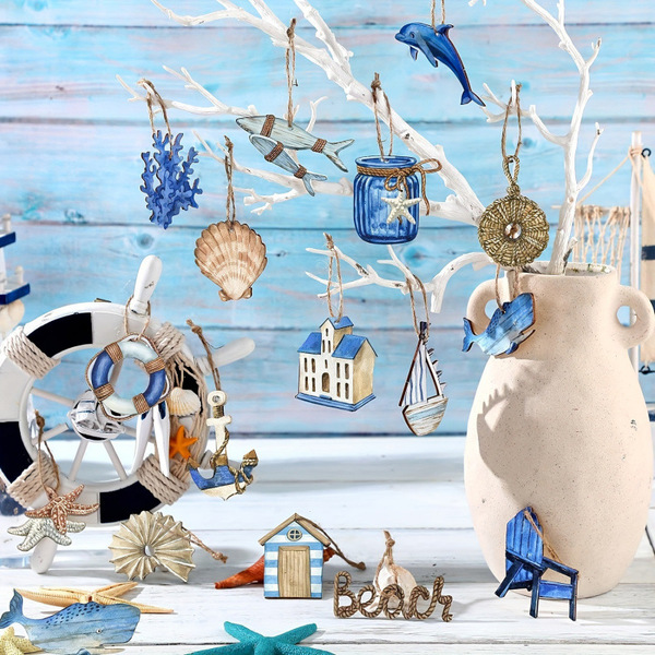 marine wooden jewelry