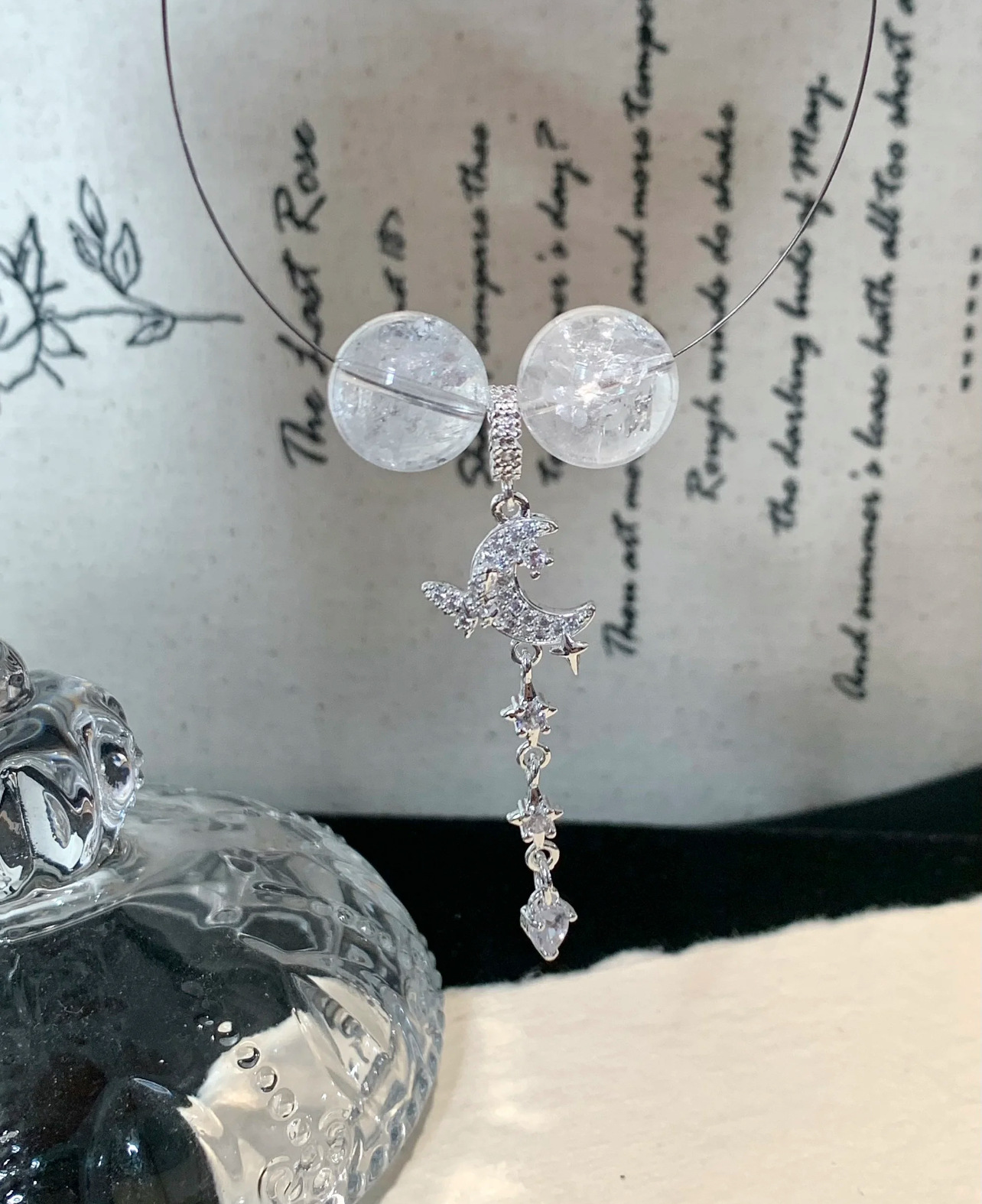 14K Gold-Plated Zircon Butterfly Tassel Spacer Beads Crystal DIY Bracelet Handmade Beaded Accessories Pendant