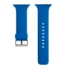 Apple style plastic head-blue