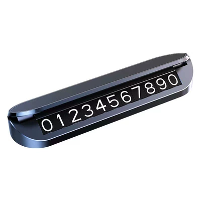 Nömrəli dayanma kartı, Car Moving Number Plate