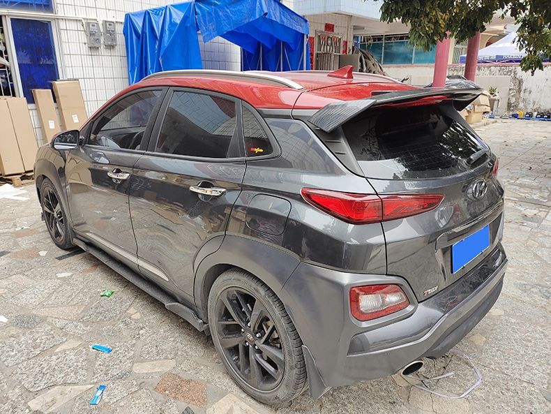 Automobile General Tail Modification Hatchback SUV Top Wing Fixed Wind Wing High Tail Decoration Rear Wing