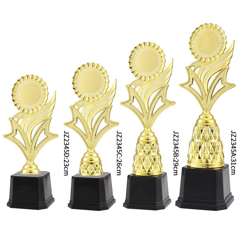 Nuevos eventos trofeos de plástico recompensas juegos escolares infantiles creativos reconocimiento jardín de infantes pintura de danza