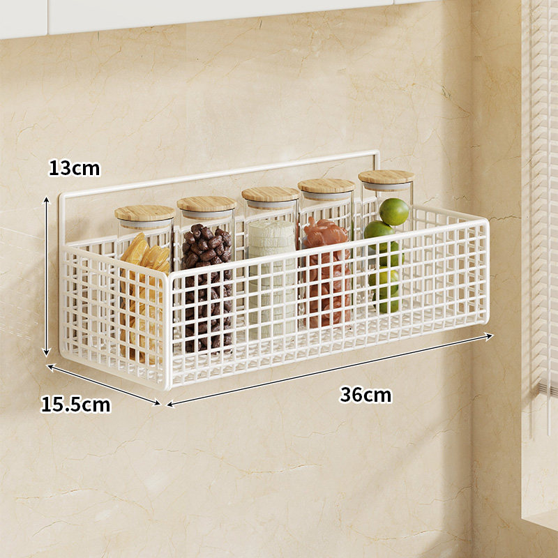 Especiero de Pared para Cocina Sin Perforación, Multifuncional