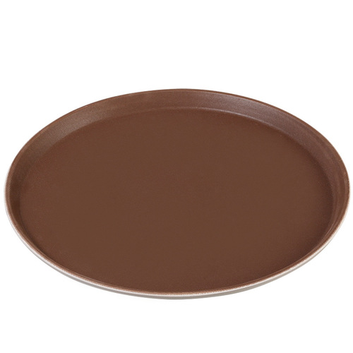 Wholesale hotel bar KTV tempered anti-slip round fast food tray merchants square plastic tray food preparation tray