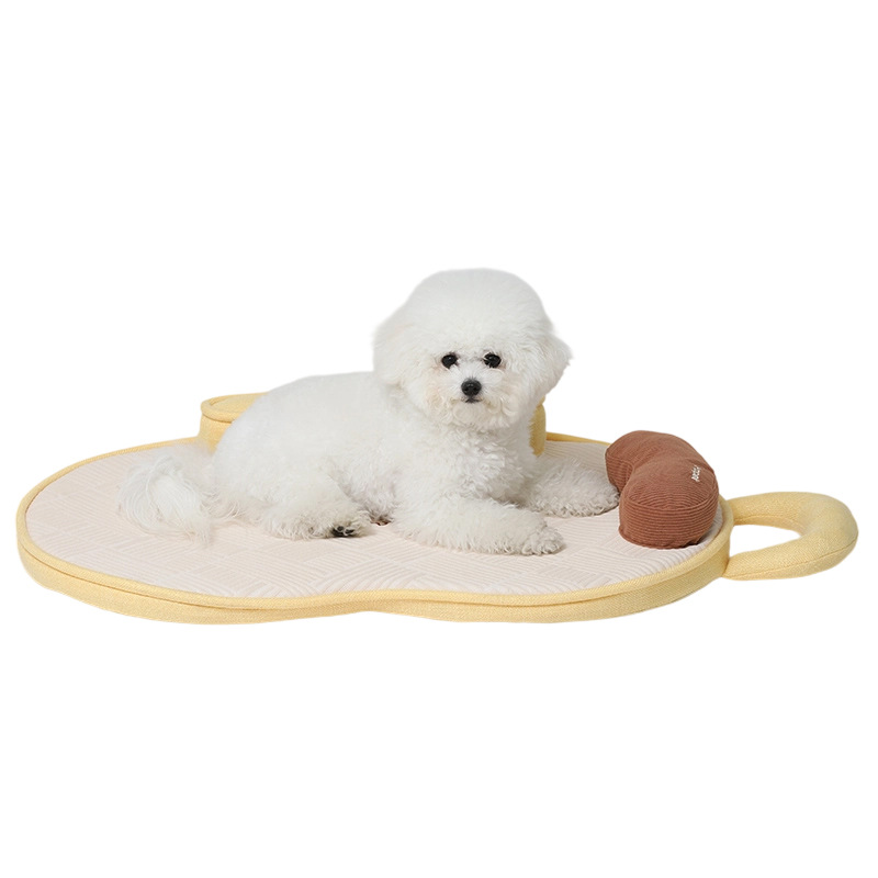 HOOPET cojín de anacardo para perros desmontable y lavable para mascotas gato perro pequeño y mediano cojín para dormir de verano perrera universal para todas las estaciones