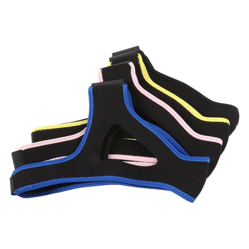 Manufacturer's Triangular Chin Support with Breathing Chin Protection Anti-Snoring Strap for Preventing Snoring and Sleep Aid for Sports
