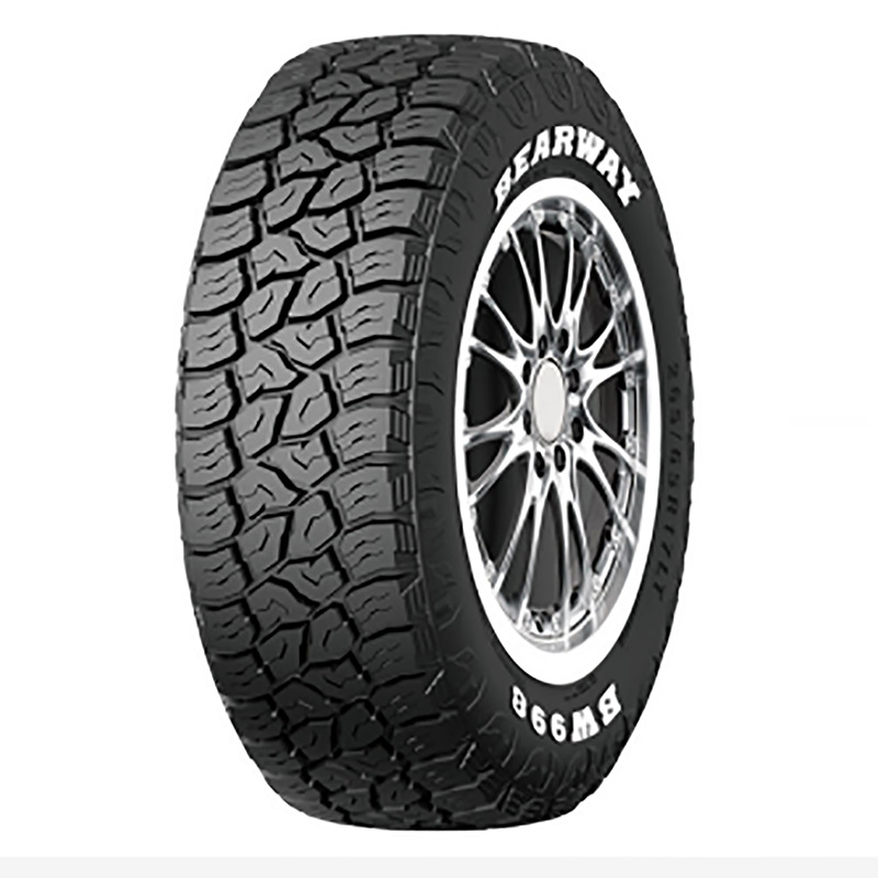 三利轿车轮胎BW998(白）花纹245/255/265/70R16LT正品三利车胎