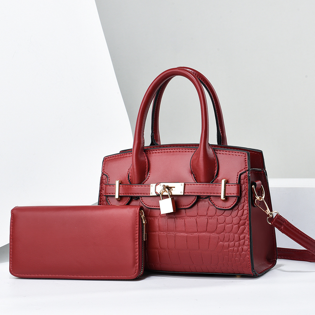 2024 bolso tote Bag patrón de piedra atmosférica bolso de mujer de gran capacidad bolso de mujer bolso de mano bolso de madre bags transfronterizo