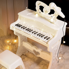 子供音楽ピアノ玩具多機能電子オルガンマイク付き初心者練習ピアノ卸売りプレゼント女の子