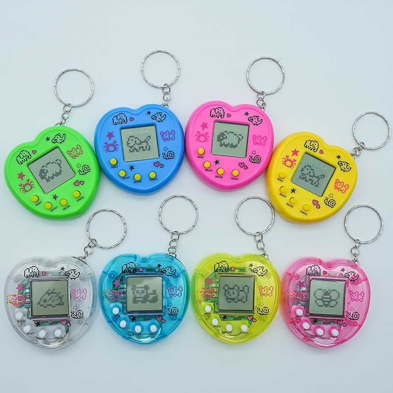 사랑 투명 4 색 랜덤