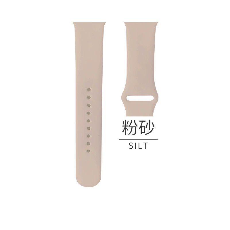 Официальная модель Apple iWatch456789se с solid color спортивный Ultra2 лента для совместимых устройств Apple Silicon S9