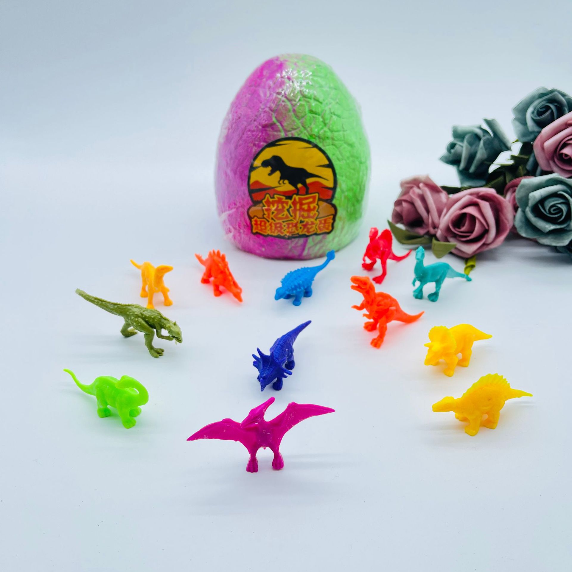 페인팅된 공룡알 A형(도구 없음)