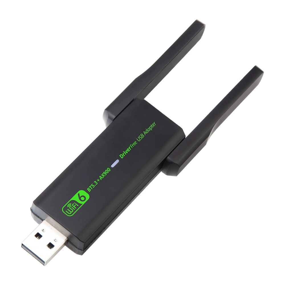 WiFi6 бездрайверная карта AX900M Bluetooth беспроводной сетевой адаптер USB для настольного ПК, приёмник 5.3 Bluetooth