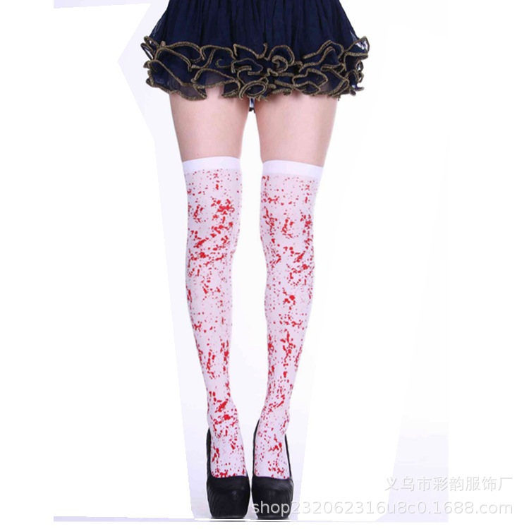 Calcetines de Halloween, esqueleto negro, calcetines de pascua, calcetines de sangre, calcetines de vampiro