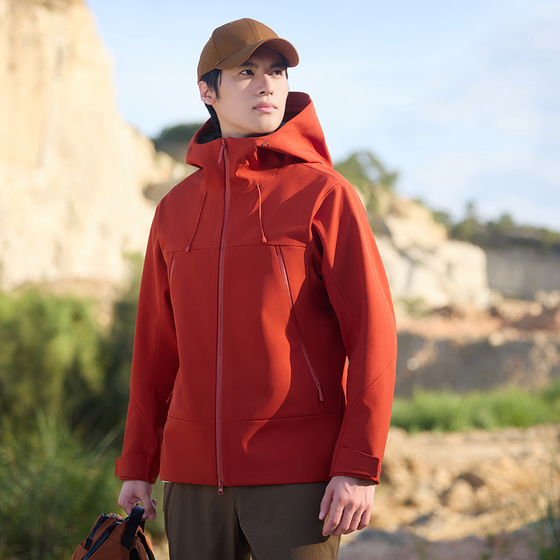 Giacca antipioggia unisex color dopamina – Antivento e impermeabile per tutte le stagioni (1500 mm) con cuciture completamente termosaldate (S-4XL) | Poliestere reattivo per esterni_voghion.com