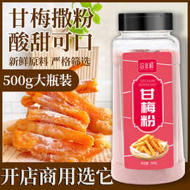 甘梅粉梅子粉鸡排地瓜薯条撒粉商用500g台湾省甘梅撒料干梅粉