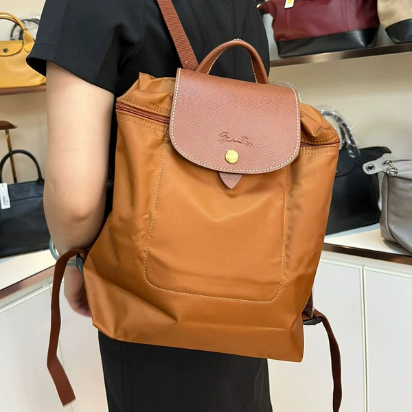 LX classic backpack Cognac color