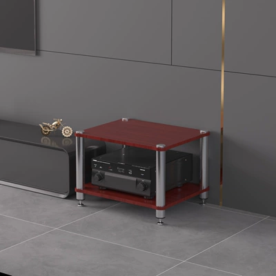 Equipment Stand, Shock-Absorbing Stand, Tv — Electric car big tripod - two-story-conjoined-teak-color