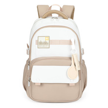 书包女大容量初中高中双肩包高颜值可爱少女休闲背包大学生电脑包