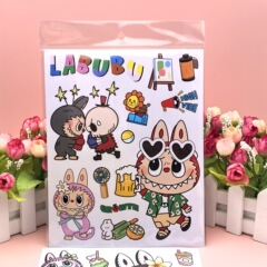 サンリオウォーターカップステッカー PVC 防水バッグステッカー DIY ガールランダム報酬ステッカーフラットステッカースーツケース