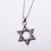 Men's necklace, retro double-sided pendant, wholesale