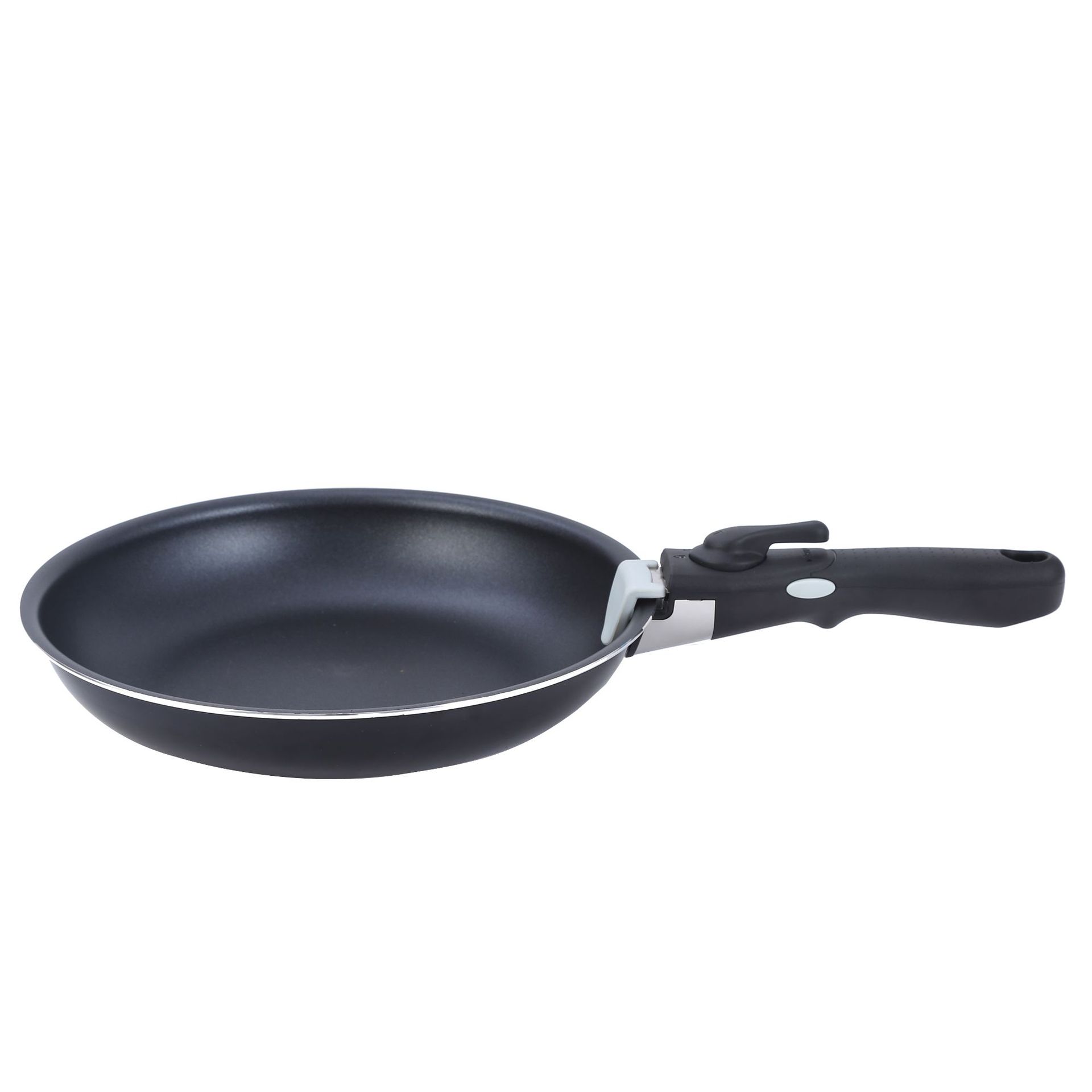 Nuevo de cuatro piezas desmontable sartén mango de aluminio olla de sopa engrosada doble fondo antiadherente pan cocina olla traje
