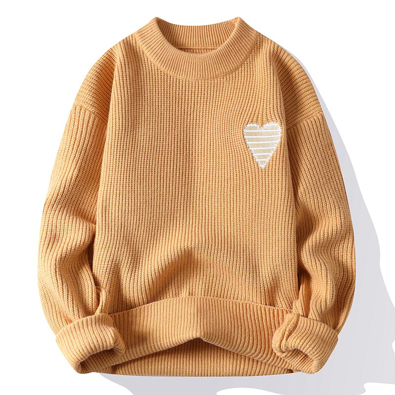 Men's Clothing special supply of autumn sweaters for men, this year's new half high collar base wool clothes, casual knitted sweaters for men_voghion.com