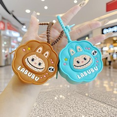 クロスボーダー新ラブブシリコン小銭入れペンダントラブブミニコインバッグキーホルダー子供用ペンダント
