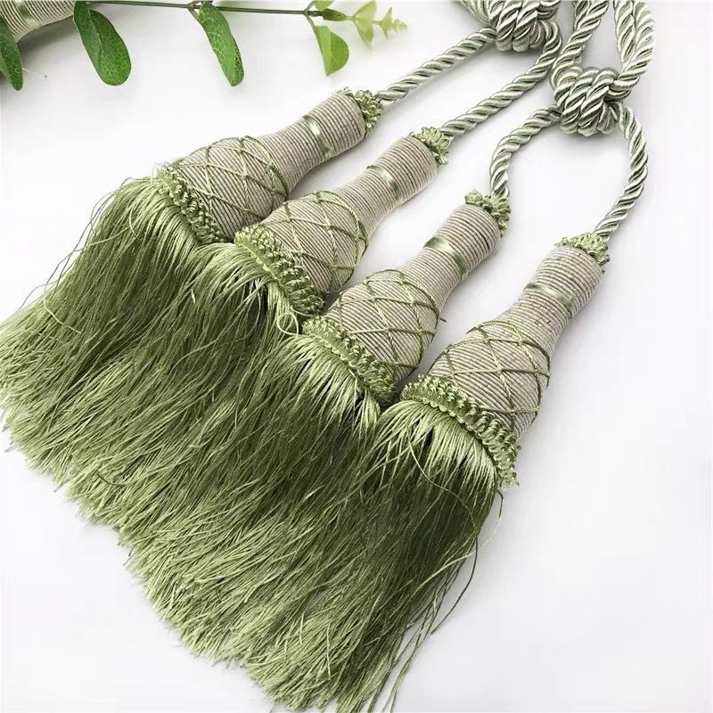 Flower Ball tennis curtain small tie ball tie rope tie buckle decorative color tassel curtain decorative tie ball hanging accessories