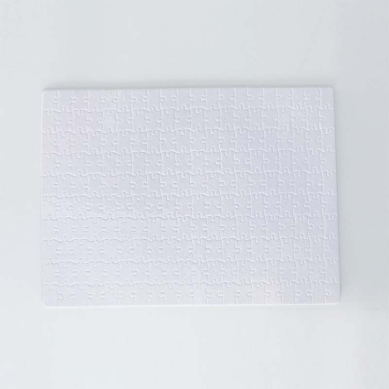 Transferencia térmica transfronteriza rompecabezas en blanco directo de fábrica personalizado rompecabezas de bricolaje graduación foto rompecabezas de papel de texto