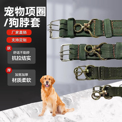 ペットの首輪、犬の鎖、牽引ロープ、噛みつき防止犬用ロープ、犬の散歩用首輪ロープ、大型犬用中型チェーン、脱落防止リング