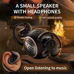 Magic LX08 Bluetooth ヘッドセット オープンイヤー ノンインイヤー ワイヤレス イヤホン オーディオ ツーインワン tws Bluetooth ヘッドセット