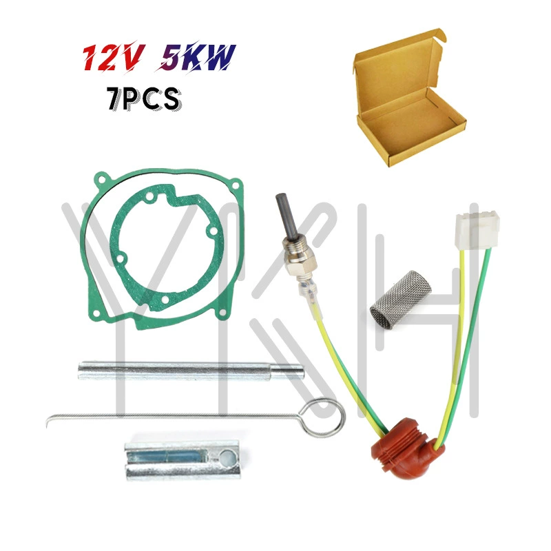 Запчасти для ремонта подогревателя топлива автомобиля: воспламенительный элемент 12В, комплект для предварительного нагрева 24В
