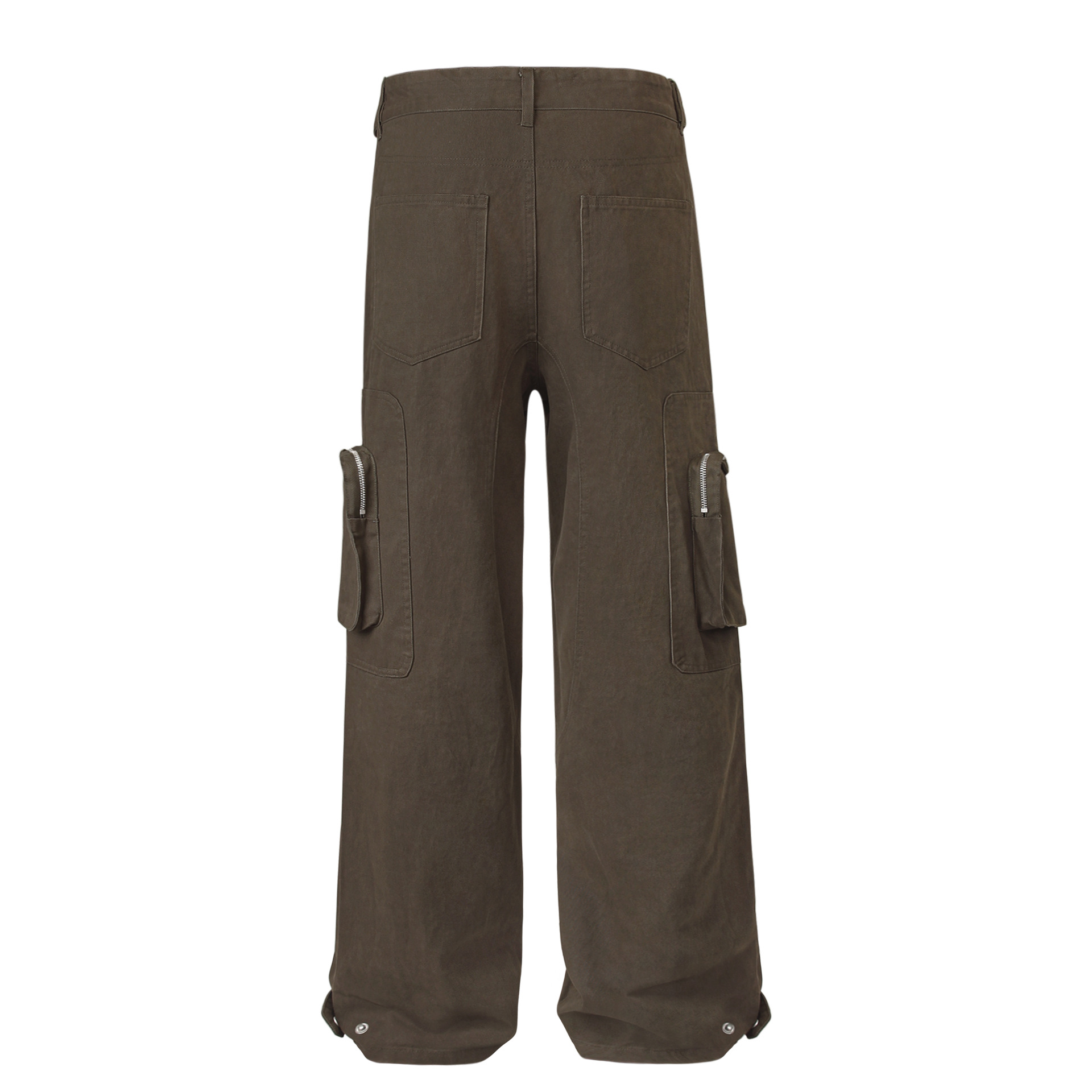 Men's Cargo Pants Streetwear Style Versatile Workwear Trousers_voghion.com