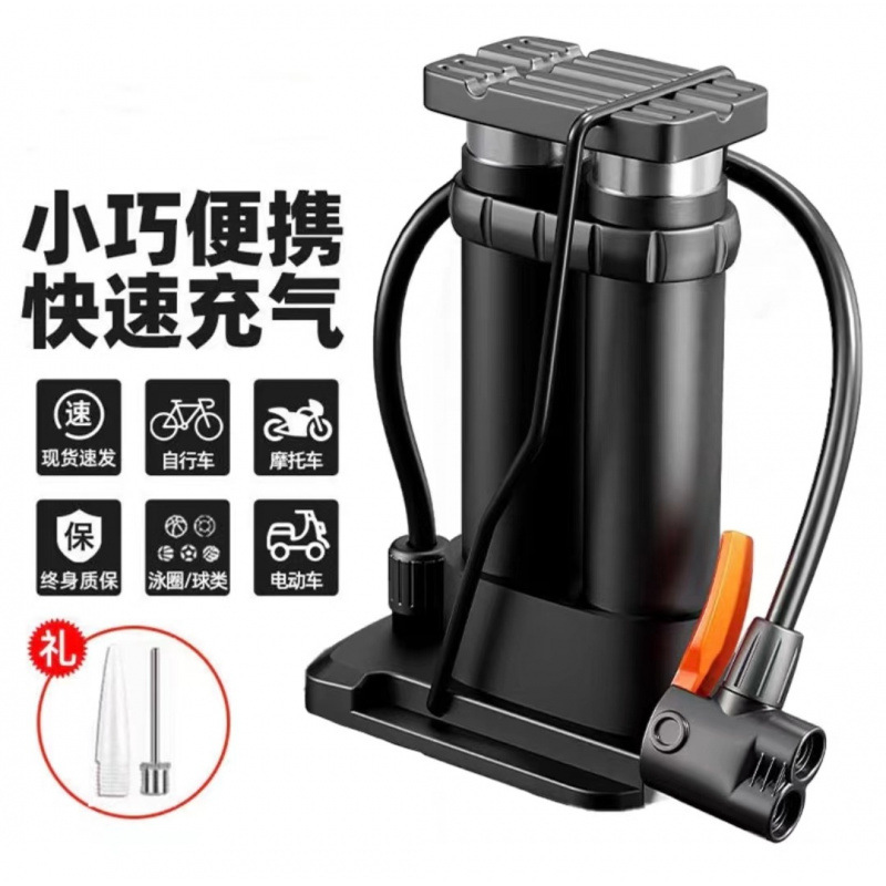 합금 배럴 - [노동 절약형 블랙 - 이중 실린더] + 프리 펌핑 바늘✓