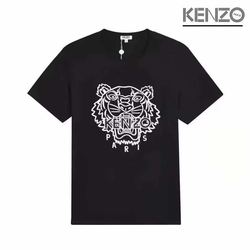 Kenzo T-shirt Tiger Logo Black