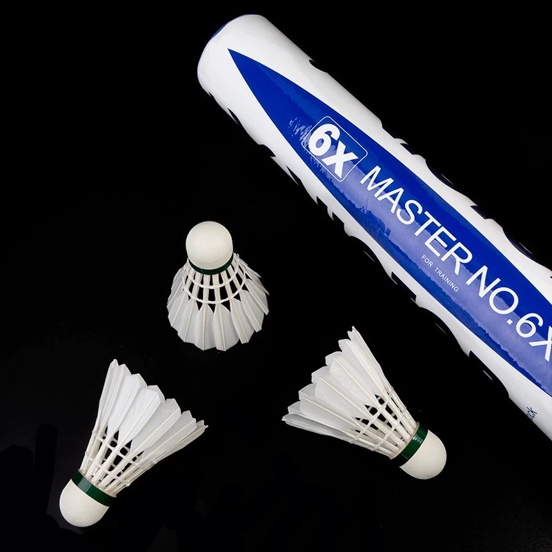 VICTOR/威克多 Victory Badminton Master 6X Professional Competition Durable Goose Feather 12 Pack MS-6X