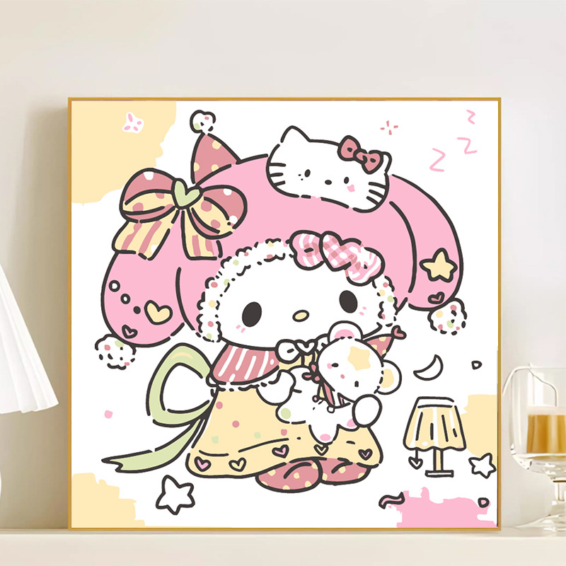 LL168 / 20*20CM（画笔+颜料+绷好内框）