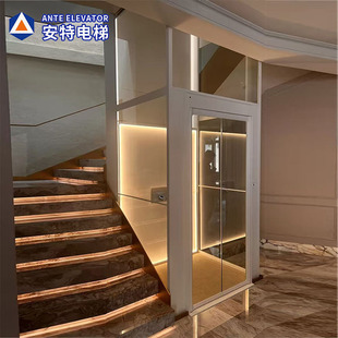 Home Elevator Villa Elevator Two-storey Three-storey Small Indoor Ultra-quiet Home Elevator Hydraulic Lift Table Villa