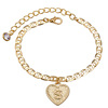 Ankle bracelet, necklace, fashionable chain for key bag  suitable for men and women with letters, wish, English letters