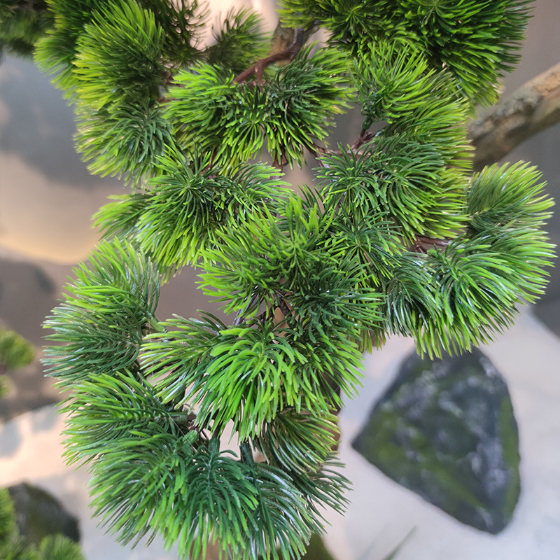 Artificial bienvenida Pino Arhat Pino falso Pino centro comercial decoración de interiores belleza Pino paisaje decoración árbol artificial
