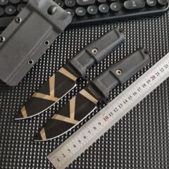 極端な武力支点屋外刃物野外防身高硬度荒野生存求生刀ミニ戦術直刀
