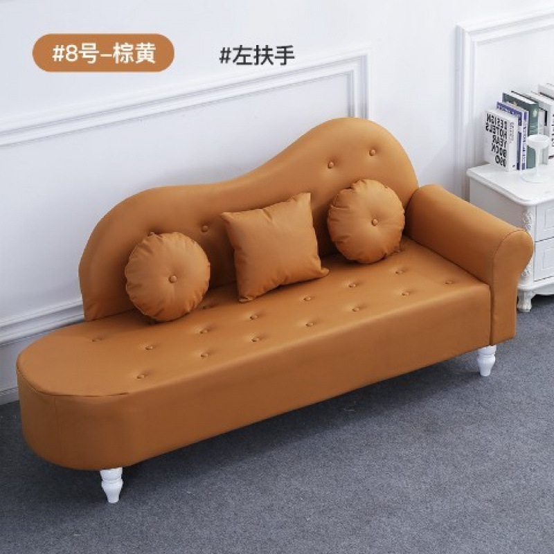 贵妃沙发科技布免洗美甲店院沙发单人沙发小户型公寓卧室简约|undefined