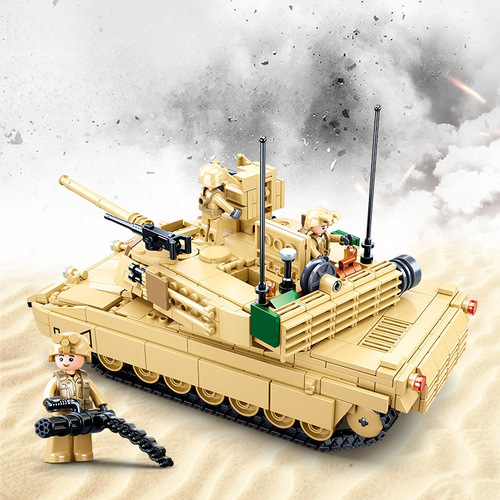 Little Louban Building Model King 0890-2 Aircraft Tank Fighter Children's Assembling Building Block Toy Boys 0891