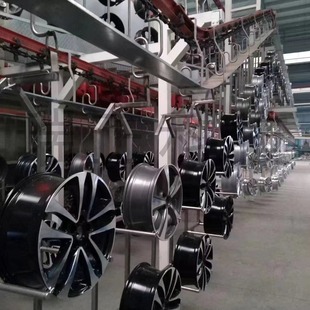 Popular Manufacturers Customized Car Wheel Spray Painting Assembly Line | Anti-Static Aluminum Profile Suspension Wire | Discounted price