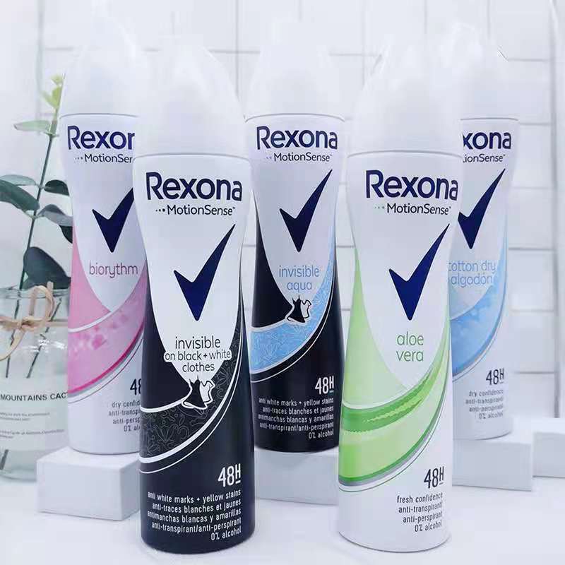 Rexona/舒耐輸入汗止めスプレー女性淡香新爽やか全身腋窩異臭香体露200ml|undefined
