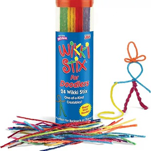 American Wikkistix Sensory Waxed Yarn Wax Thread Art Kidsren's Crafts Handmade DIY Educational Toys