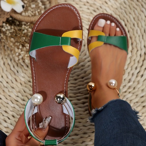 Summer Beach Open Toe Sandals Women's Casual Flat