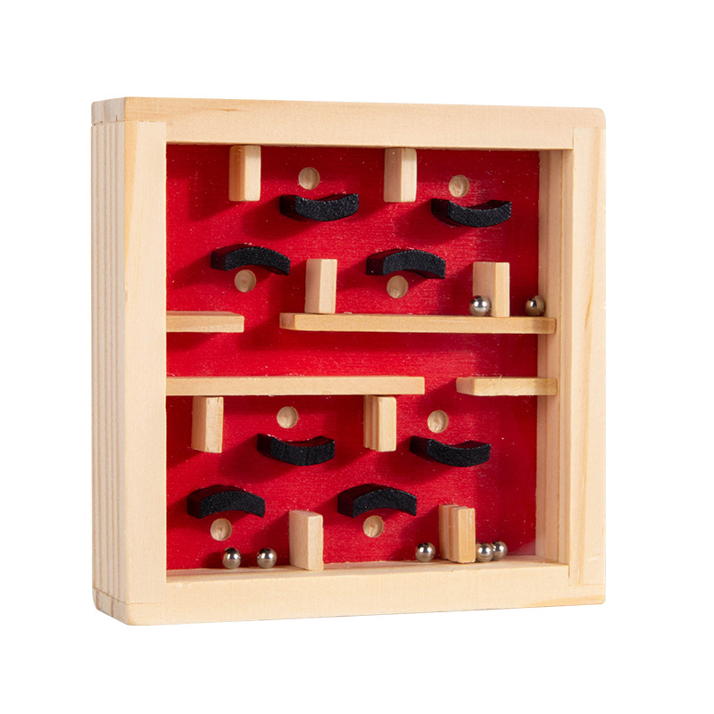 Laberinto Walking Bead Kindergarten Gifts Estudiantes de primaria Niños pequeños Desarrollo de inteligencia de cerebro Entrenamiento de concentración Juguetes educativos