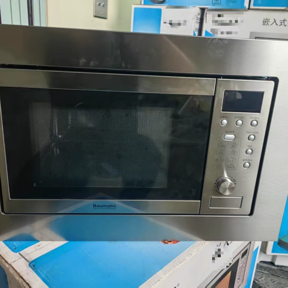 Встраиваемая микроволновая печь с панелью из нержавеющей стали, 20 литров, духовка для барбекю, английская упаковка, итальянская, 1 шт., количественный дропшиппинг